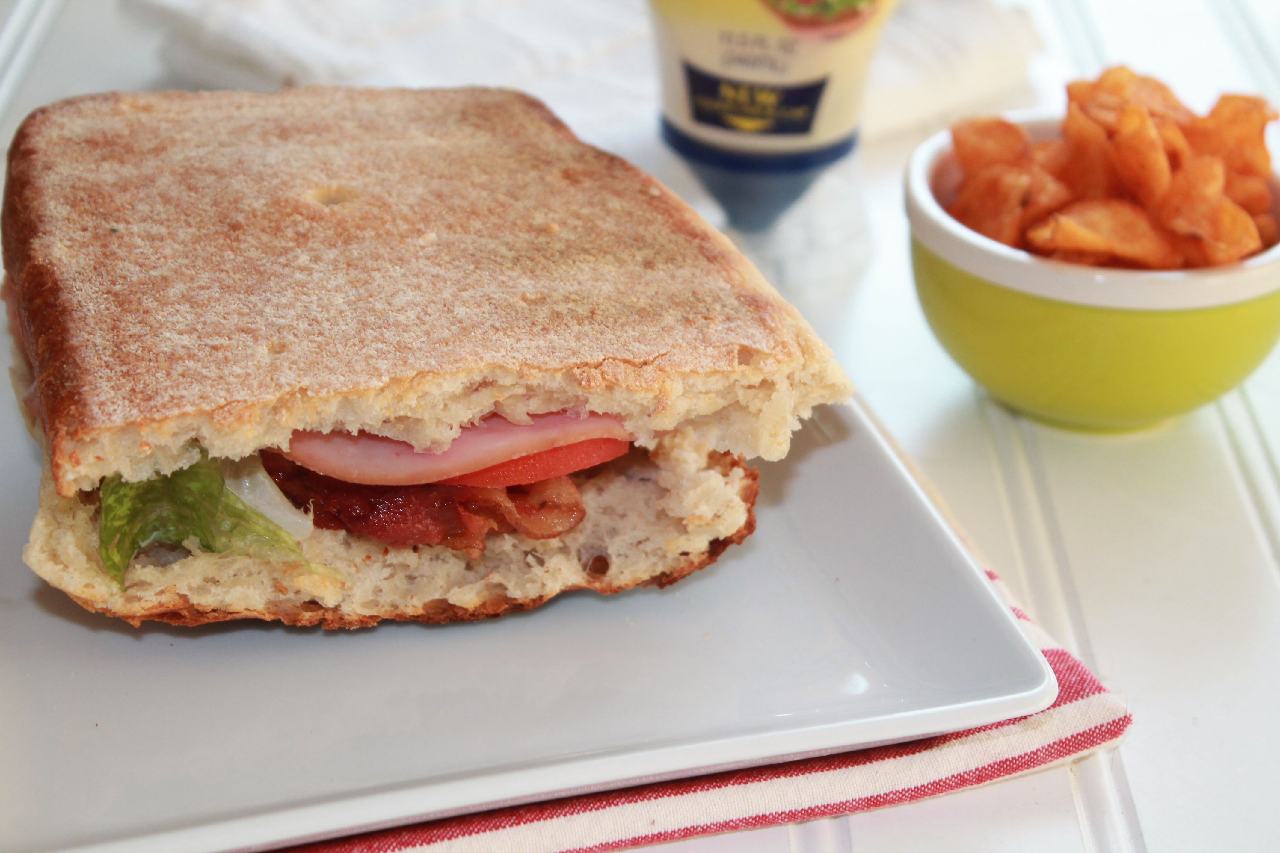 Ciabatta BLT Club Sandwiches Recipe - Simply Southern Mom