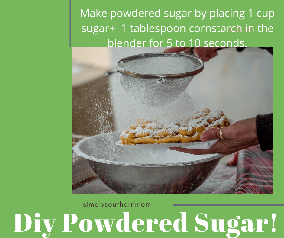 how to make powdered sugar 