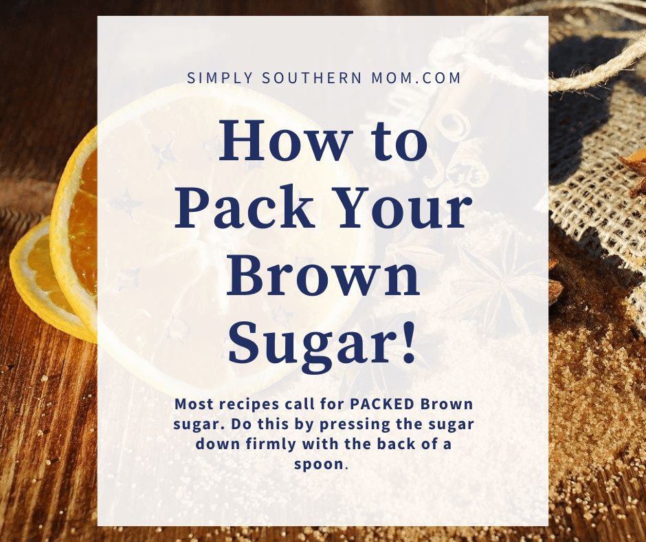 How to Pack Brown Sugar