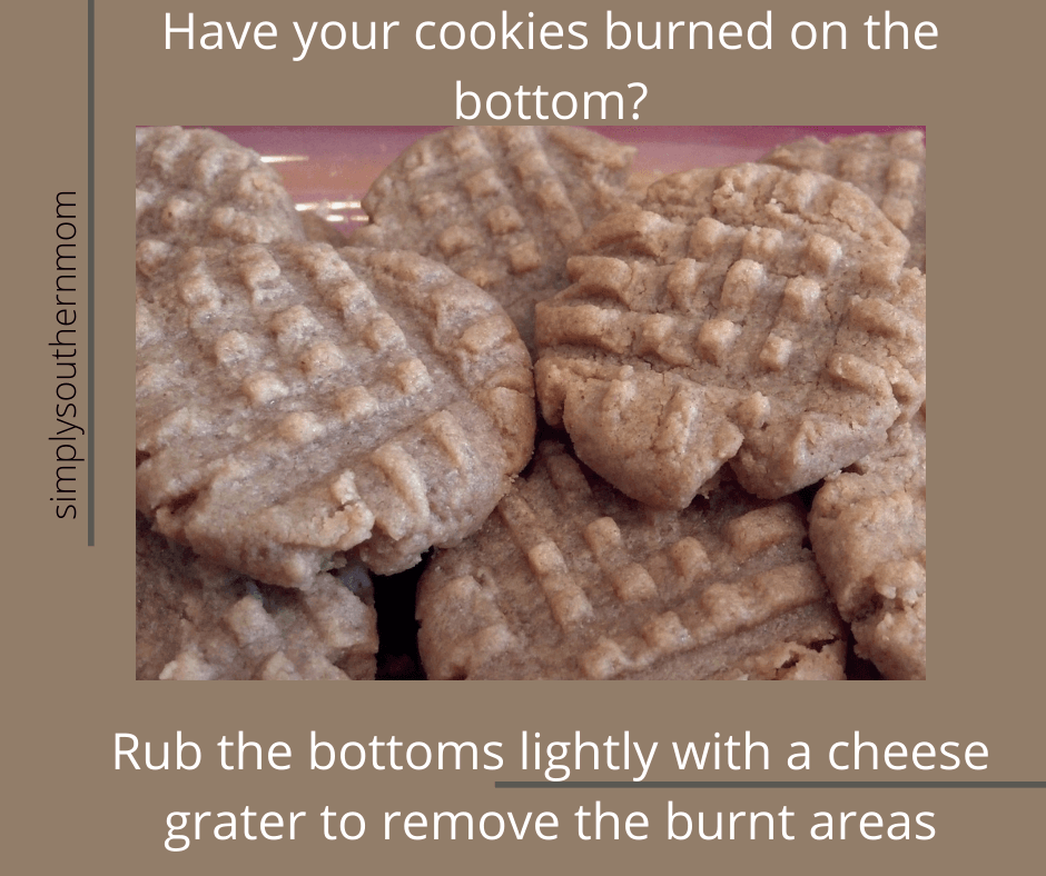 how to prevent burnt cookies on the bottom