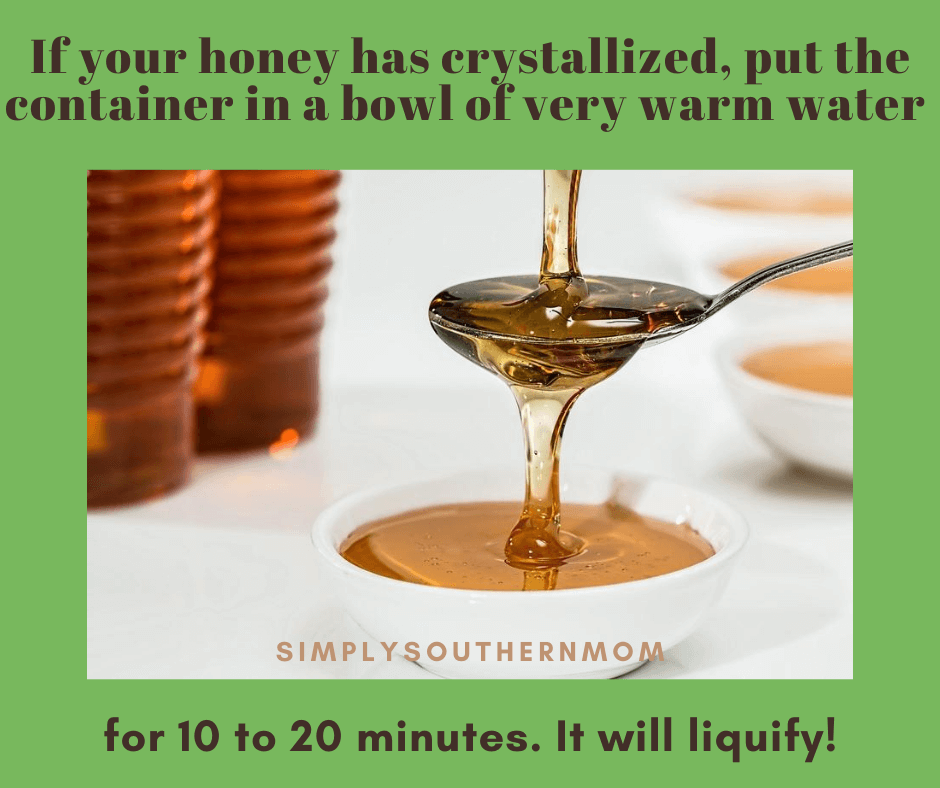 how to save crystallized honey