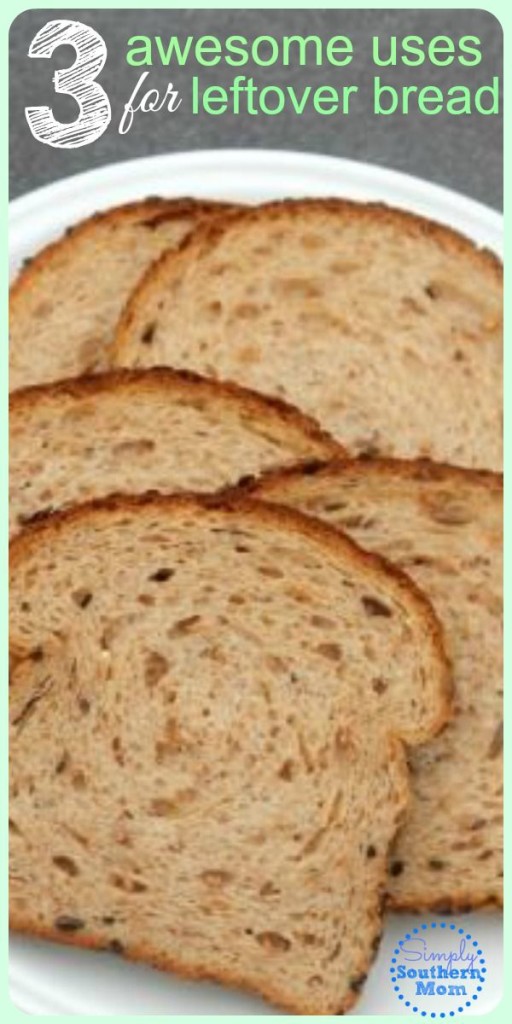 Have any leftover bread heels lying around your house? How about homemade bread that's going stale? Here are three easy ways to use your bread. 