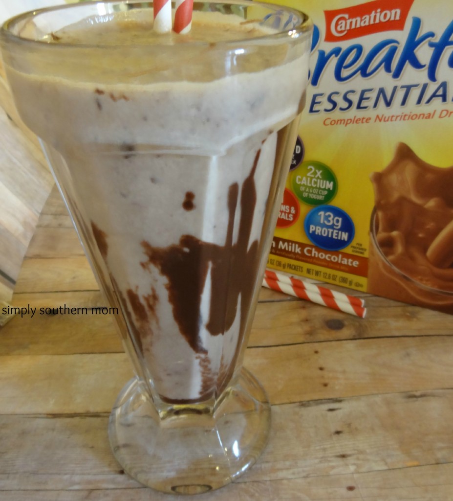 peanut butter chocolate smoothie