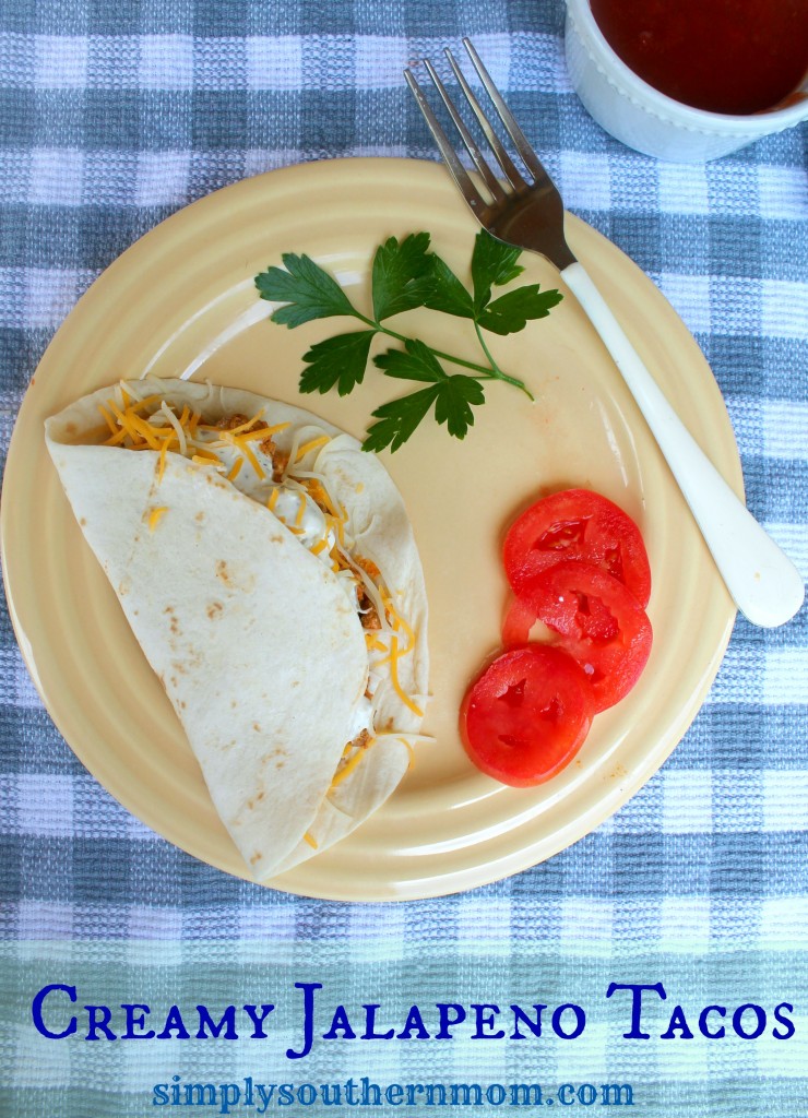 Creamy Jalapeno Tacos