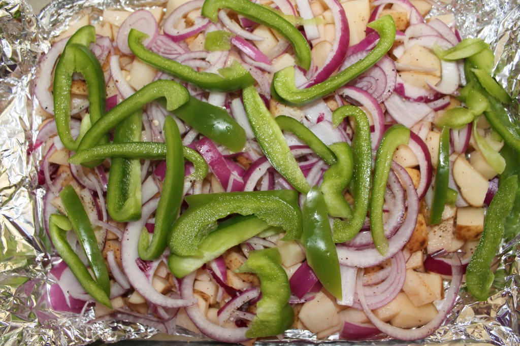 Grilled Pepper Salad recipe 
