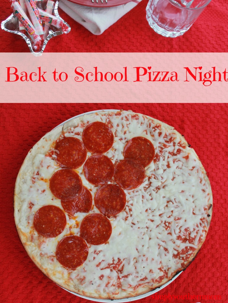 back to school pizza night
