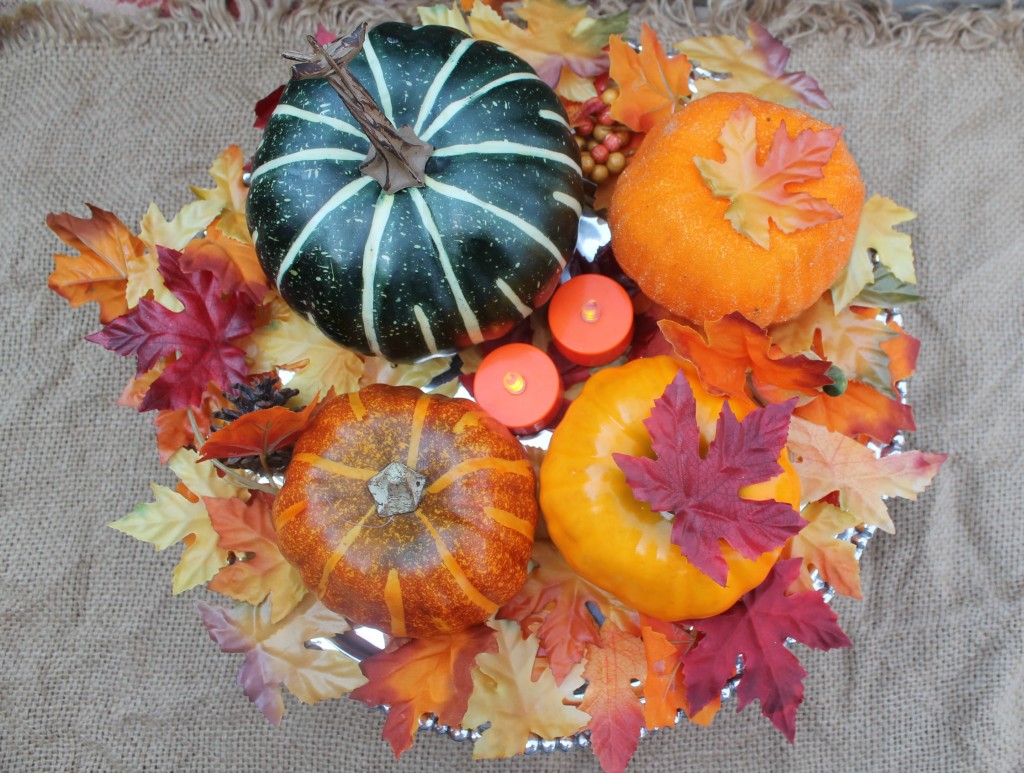 easy to make fall centerpiece