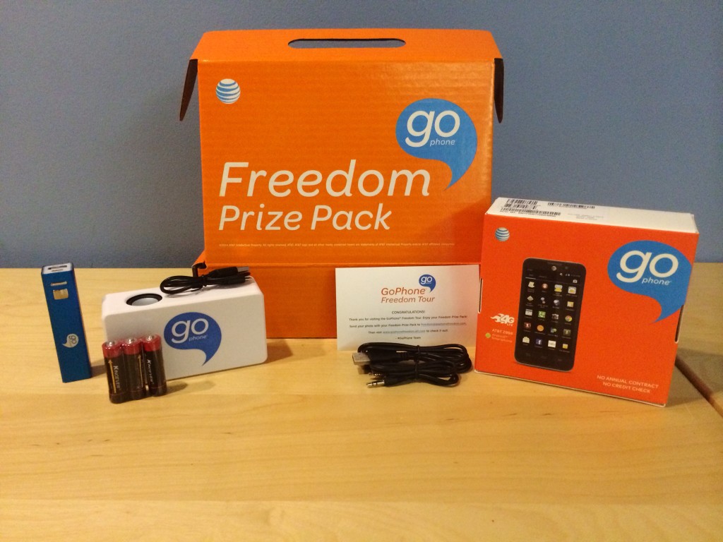 AT&T_GoPhone Freedom Kit_Giveaway Prize