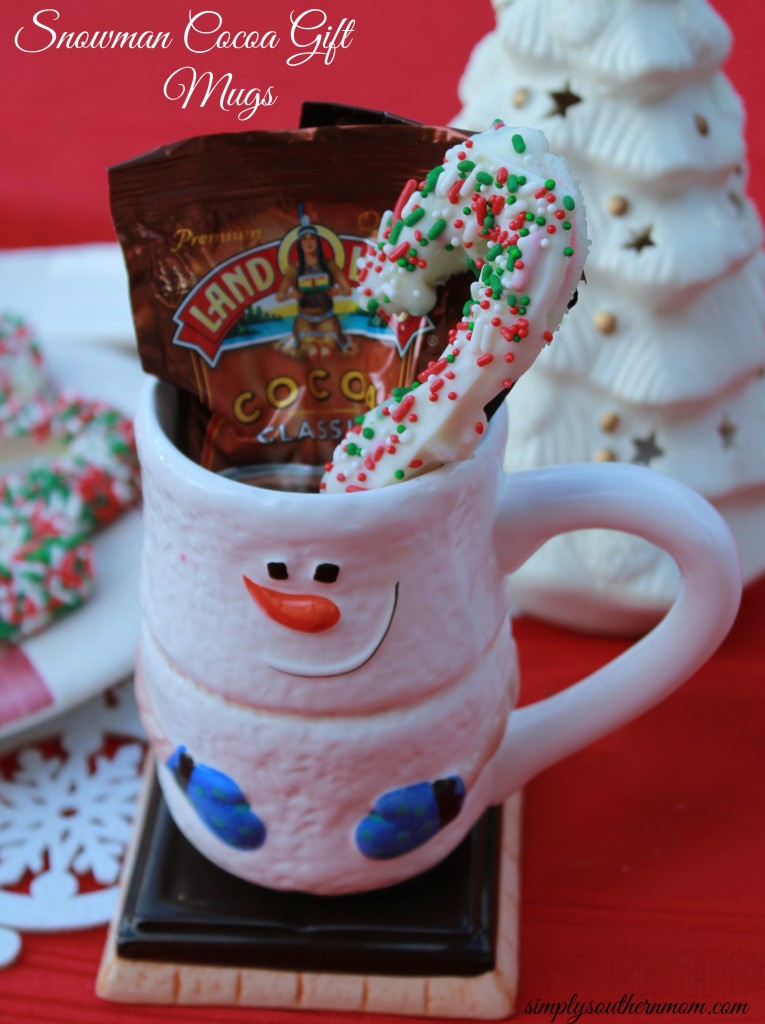 Snowman Cocoa Gift Mugs