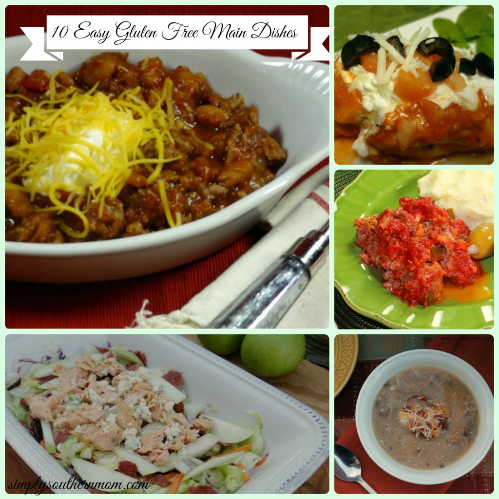 10 Easy Gluten Free Main Dishes