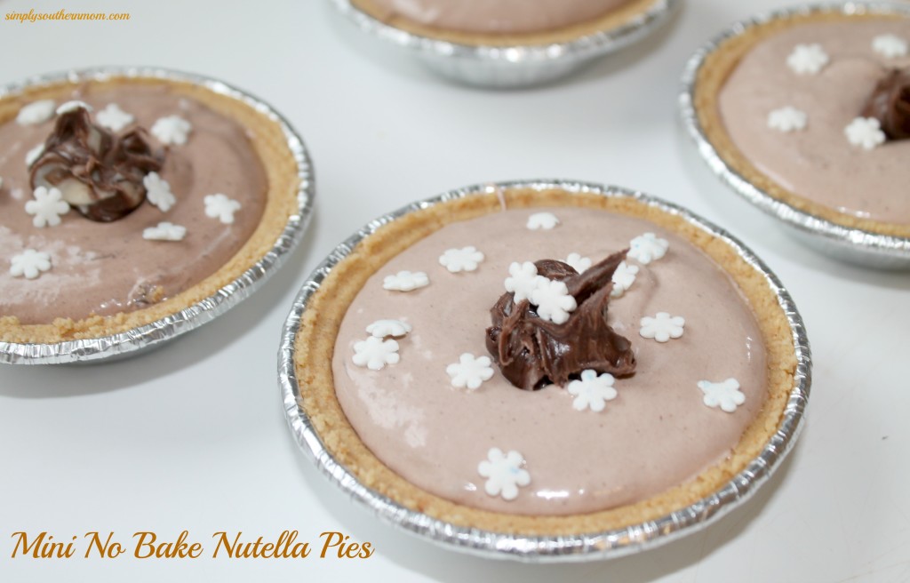 Mini No Bake Nutella Pies2