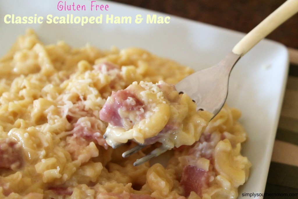 Gluten Free Scalloped Ham & Mac