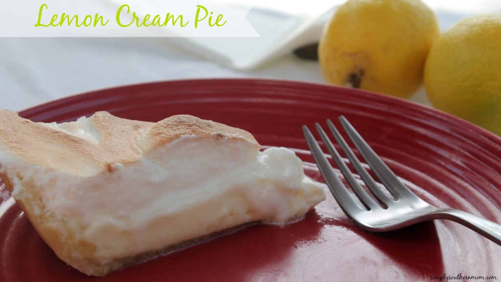 lemon cream pie recipe