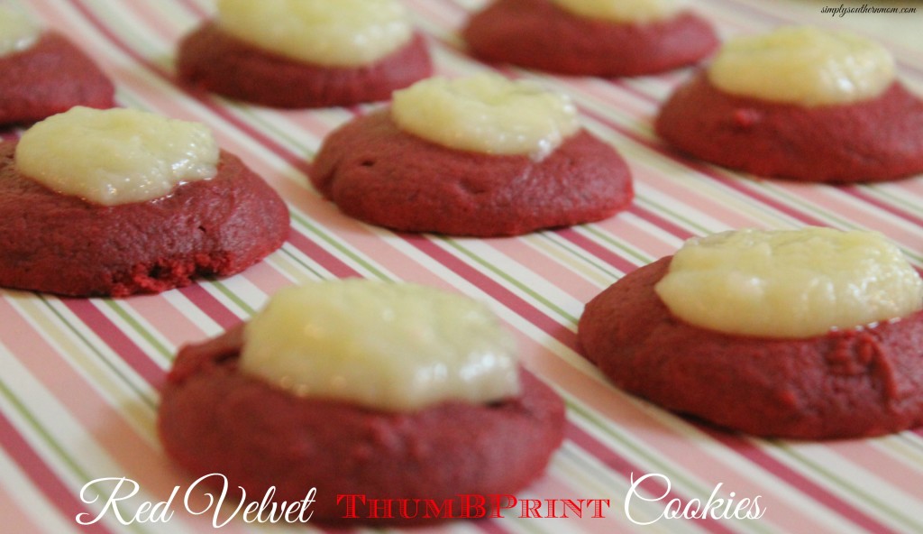Red Velvet Thumbprint Cookies Recipe