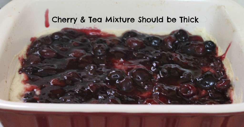 cherry tea mixture