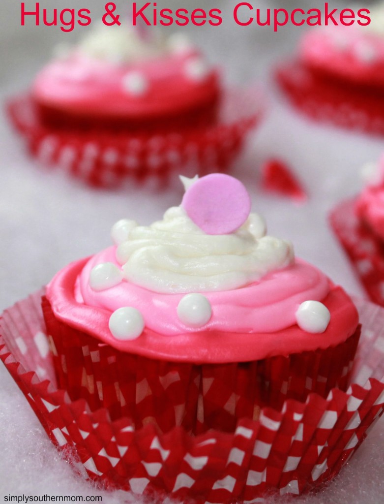 Easy Valentines Day Hugs & Kisses Cupcakes Recipe – Simply Southern Mom