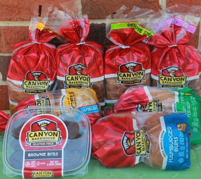 Canyon Bakehouse Gluten free products 