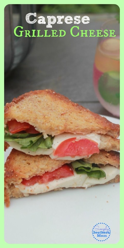 Do you love Caprese Salad? Are you in need of the comfort of a grilled cheese sandwich? This Caprese Salad Gourmet Grilled Cheese tastes delicious, is gluten free and sure to satisfy all your cravings! 