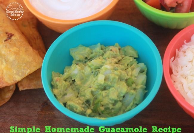 This easy homemade guacamole recipe is a smooth, creamy avocado dip that is naturally gluten free. 