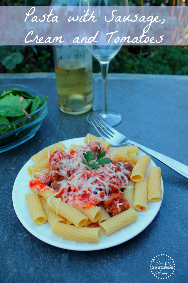 pasta-with-sausage-cream-and-tomatoes-recipe