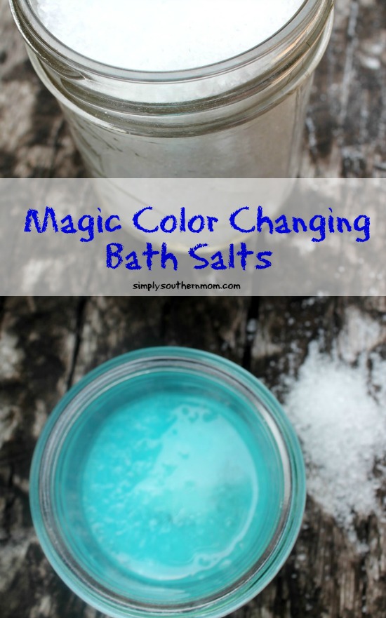 magic color changing bath salts