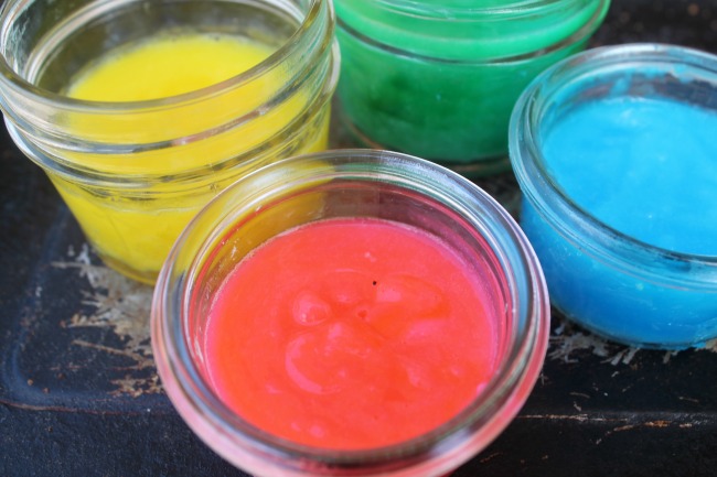 recipe for homemade aromatherapy finger paint