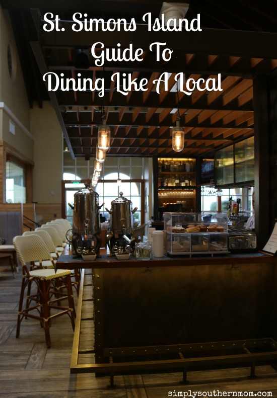 Dining Guide For St. Simons Island – Simply Southern Mom