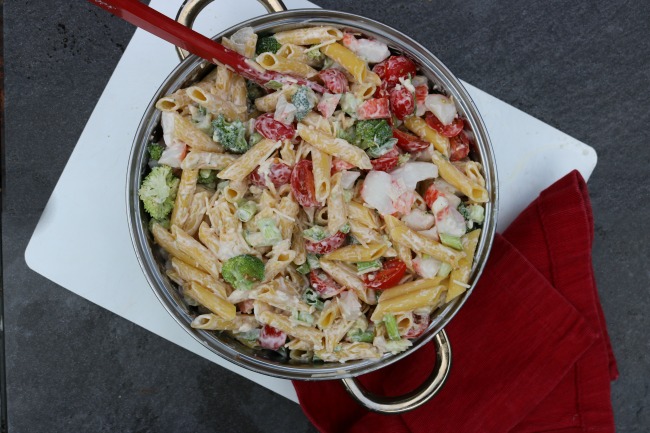 Crab Pasta Salad Recipe