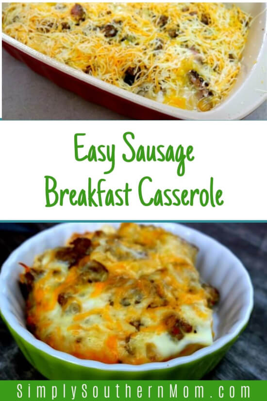 The Best Sausage Breakfast Casserole Recipe – Simply Southern Mom
