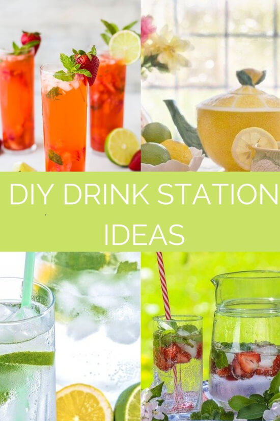 Msg 4 21+ Easy tips for creating a DIY drink station at your next